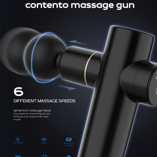 GREEN CONTENTO MASSAGE GUN - GNFG2500MBK مسدس المسج من قرين