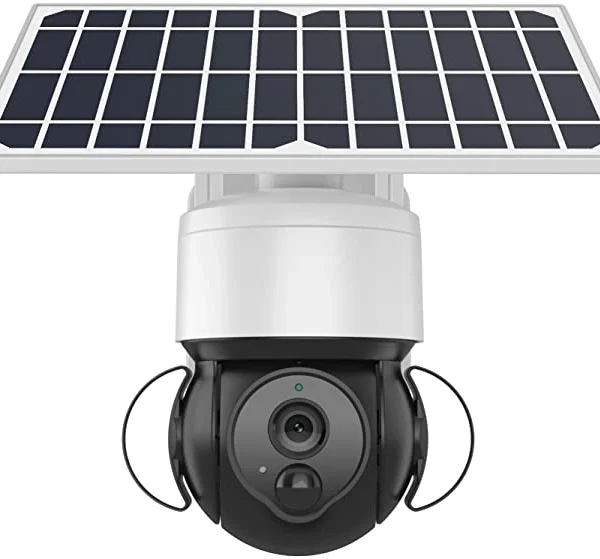 كاميرا مراقبة خارجية 360 درجة بالطاقة الشمسية 4G PTZ solar Battery Powered Floodlight camera