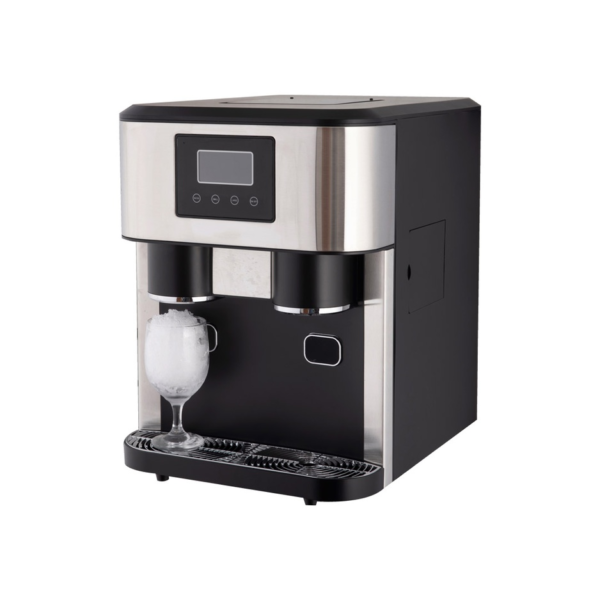 Porodo 3in1 Ice Maker With Crusher And Cold Water Dispenser - Black