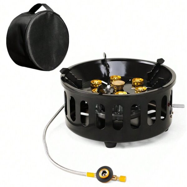 Outdoor Seven Star Stove Windproof Strong Fire