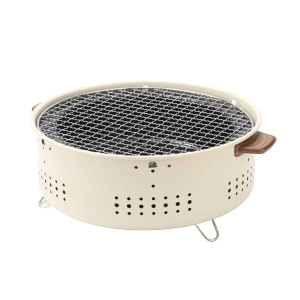 Lifestyle Camping Mini Outdoor Round BBQ