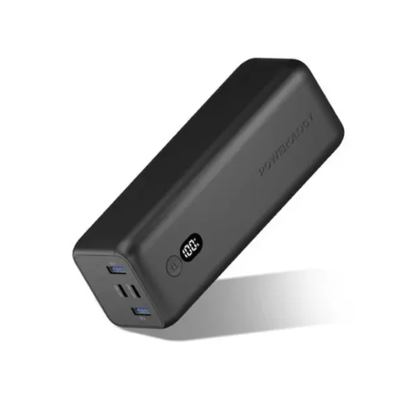 Powerology Onyx Dual USB-C Power Bank 30000mAh PD 100W