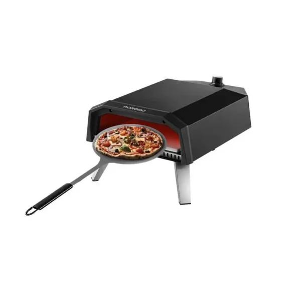 Portable Gas Pizza Oven Outdoor - Propane Pizza Ovens for Outside with Pizza Stone for Oven