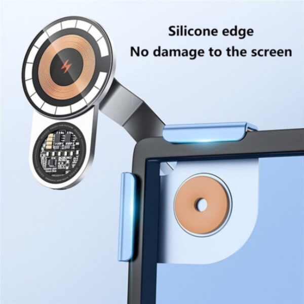 Car Screen Magnetic Wireless Charging Bracket - Image 7