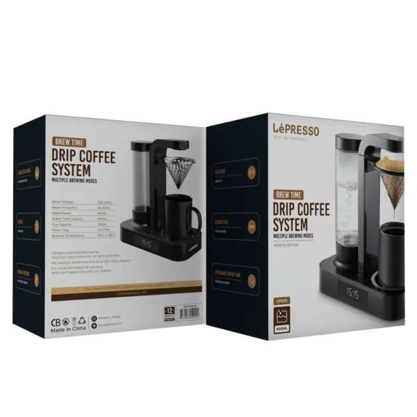 Lepresso Drip Coffee System - Black - Image 2