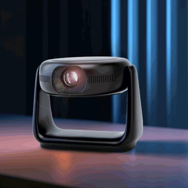 Powerology 300 Ansi Lumens Full HD Portable Projector with Built-in Battery and LCD light - Image 3