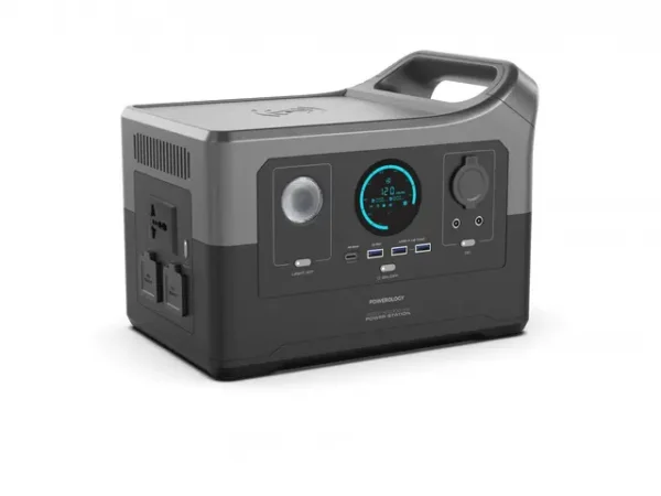 Powerology Portable Power Generator Fast Charging with APP 120000mAh 700W - Black