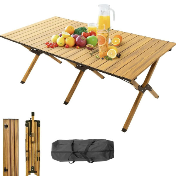 Outdoor Camping Folding Table Large