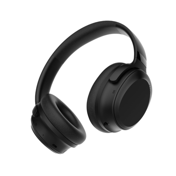 Powerology Noise Cancellation Headphone - Black - Image 3