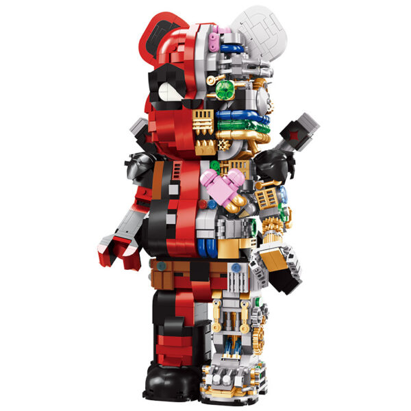 Wangao 188014 Deadpool Semi-Mechanical Bear Brick