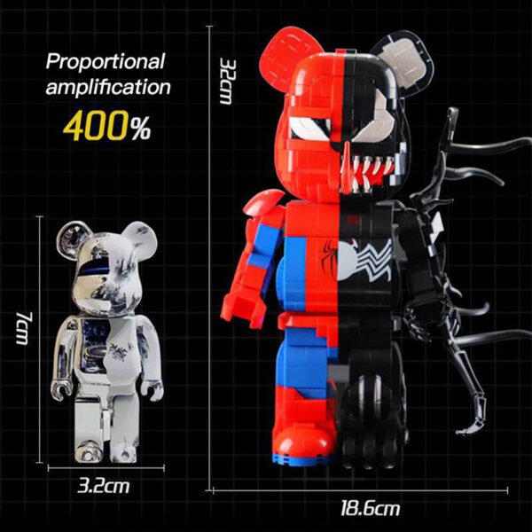 Wangao 188007 Creator Expert Spider-Man Venom Mechanical Bear - Image 4