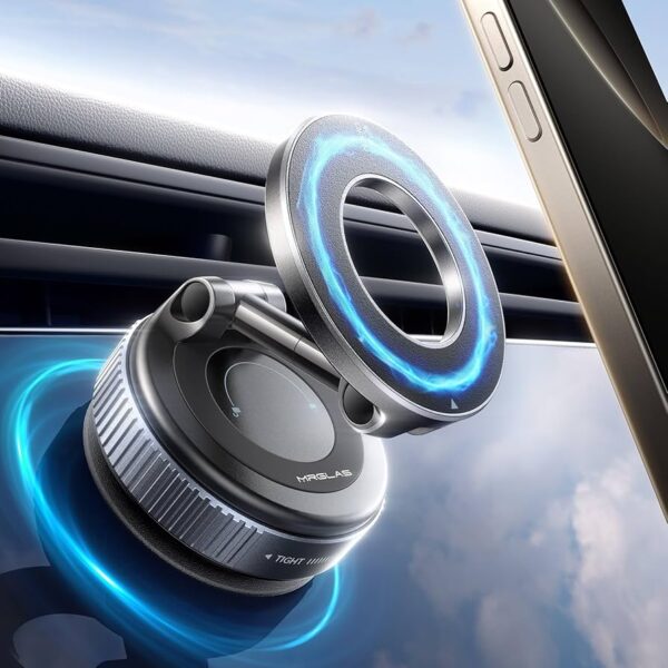 Vacuum Magnetic Phone Holder Stand