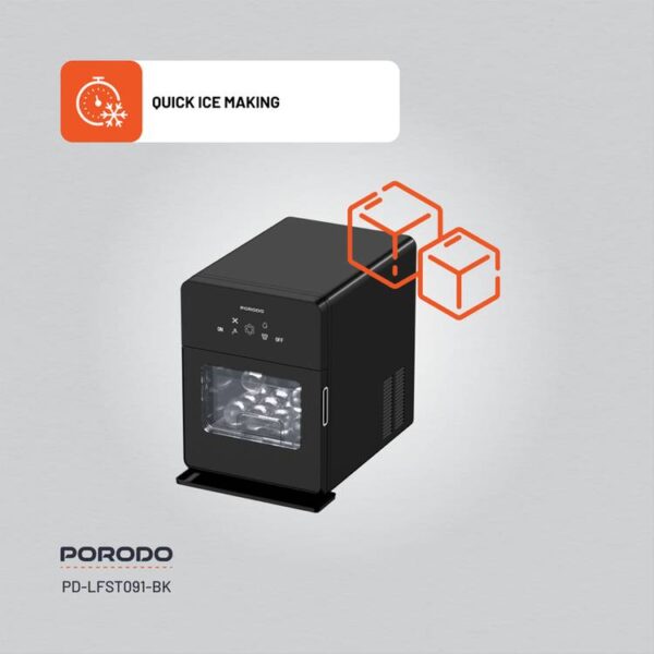 Porodo Lifestyle Sphere Ice Machine - Image 6