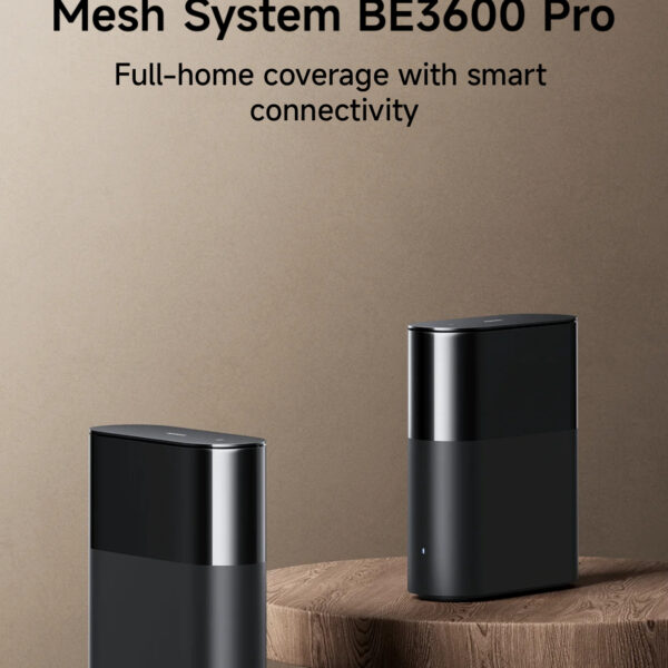 Xiaomi Mesh WiFi System BE3600 Pro Router Dual Band NFC Bluetooth Mesh High Speed 2.5Gbps Ethernet Port (1-PACK)