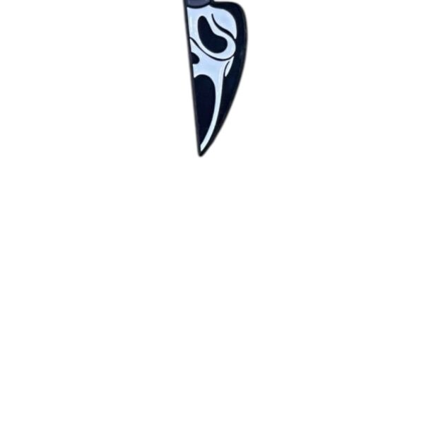 Ghostface knife badge
