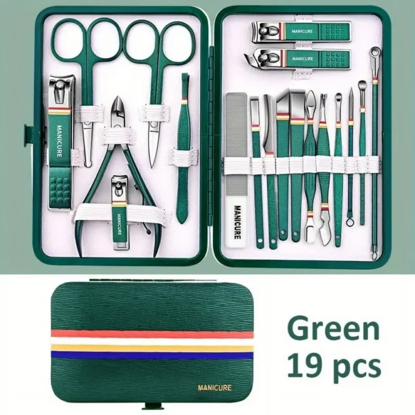 Nail Clipper Set Home Cuticle Clipper Nail Clipper Groove Manicure and Pedicure Tool