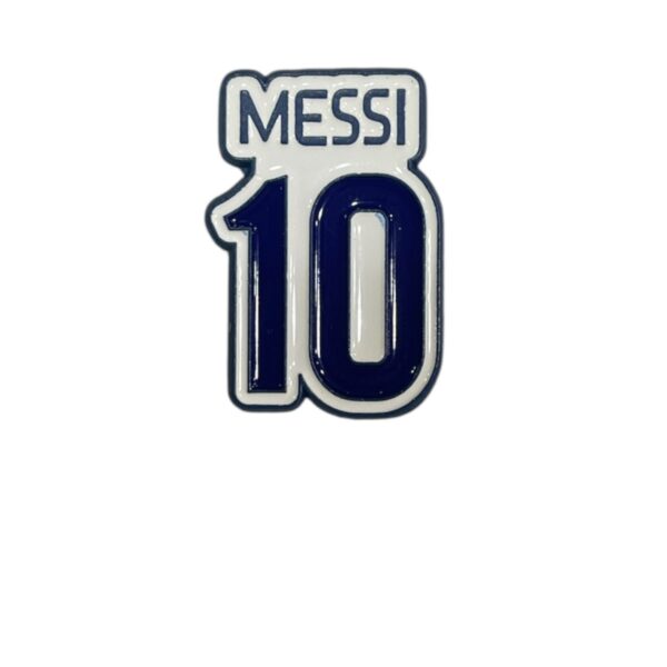 Badge Messi -10 blue