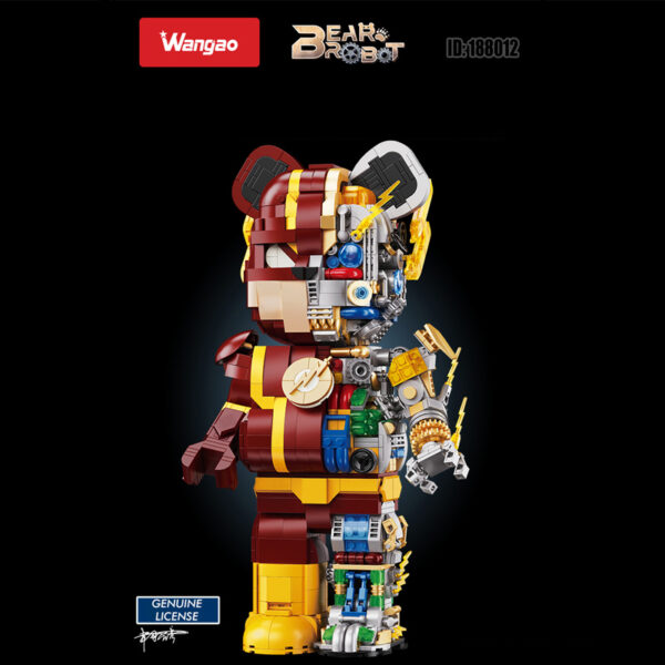 The Flash Bear Robot Super Hero