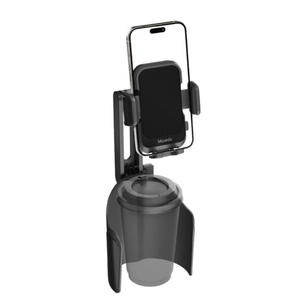 Car Phone Holder 2-in-1 Universal Cup Holder Expander Adjustable 360° Rotation
