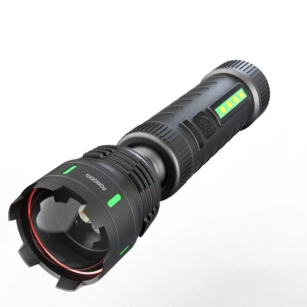 Porodo Lifestyle Torch Light with 5000mAh Power Bank