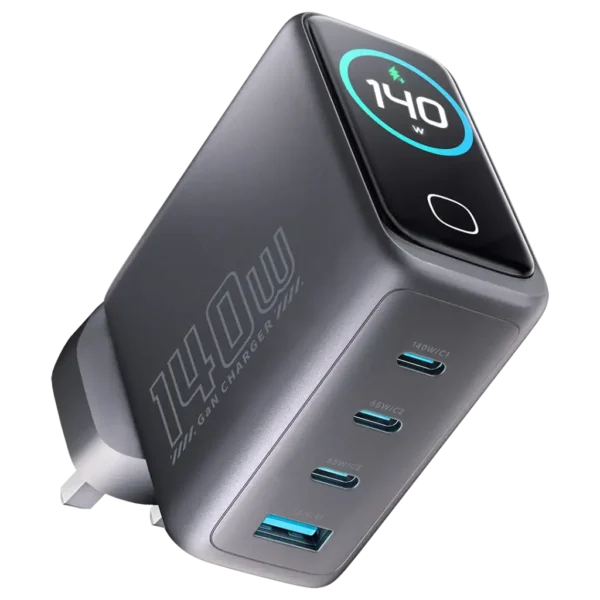 Powerology Voltflow GaN Wall Charger PD 140W -
