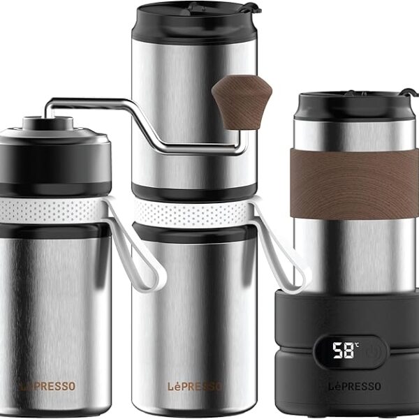 LePresso Grindo Quattro 4-in-1 Outdoor Coffee Set