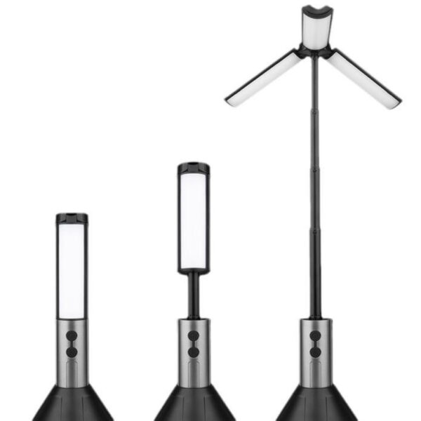 Rechargeable Telescopic Camping Light 3000mAh