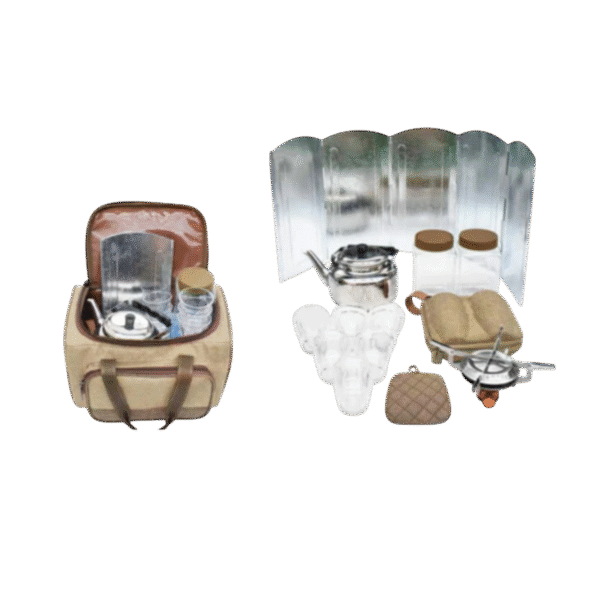 Tea set for traveler
