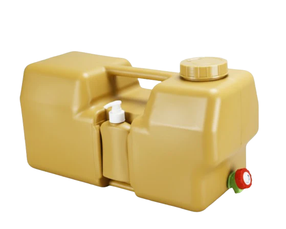 Camping Water Container 20L Storage Bucket With Soap Dispenser