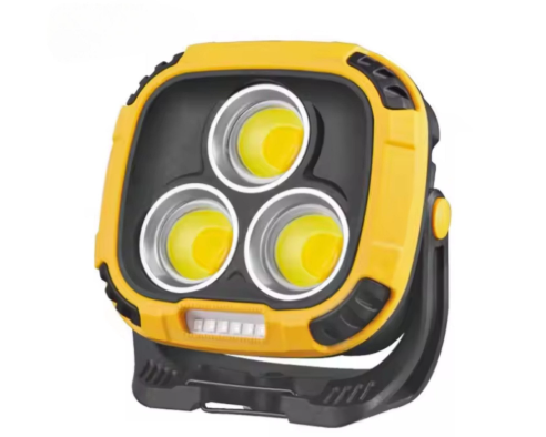 Portable Rechargeable LED Camping Lantern Work Light with Rotatable Base for Outdoor, Workplace Lighting., Machine Repair, Camping - W891-2