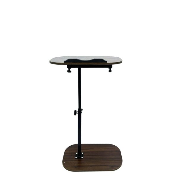 C-Shaped Rotating Height Adjustable Home Side Table with Built in Stand