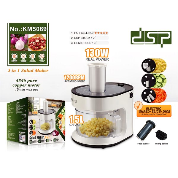 KM5069, Multi-Function Electric Food Processor