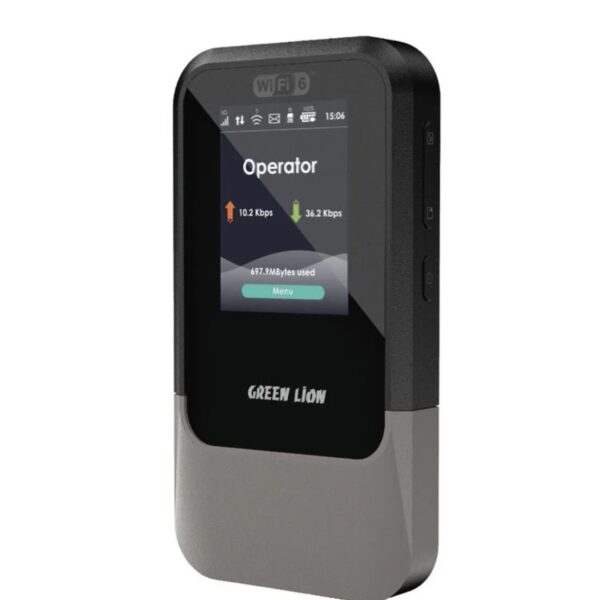 Green Lion Connect 5G Portable MiFi Router with 2.4" TFT Display