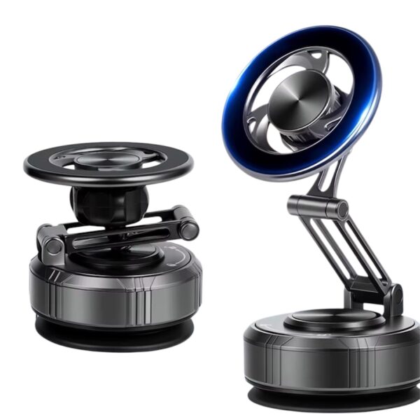 360 Degree Rotation Desktop Vacuum Suction Phone Holder Universal Vacuum Adjustable Long Arm Suction Magnetic Phone Holder