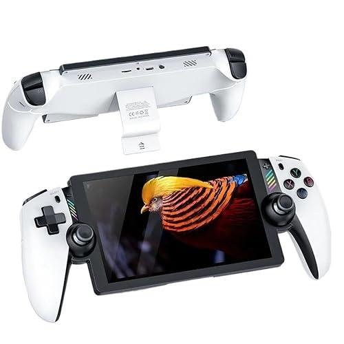 M28 Retro Handheld Game Console, 7.1 Large HD LCD Screen, EmuELEC System Built-in 30+ Emulators 20,000+ Games, 4000mAh Battery Portable Video Gaming Player for Kids Adults