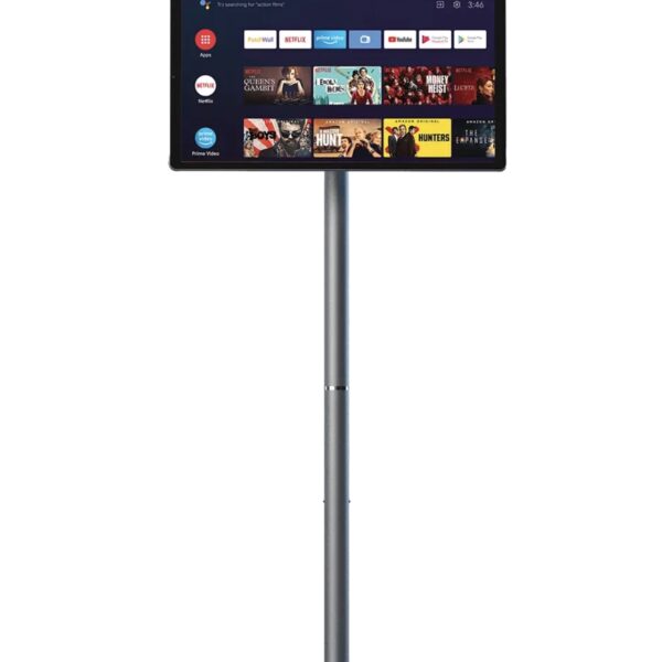 Porodo Surf 21.5" Portable Smart Monitor with 27000mAh Battery Capacity - Gray