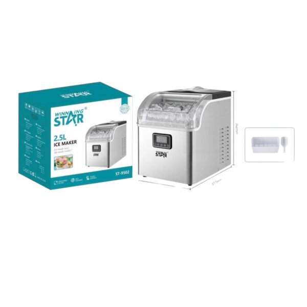 Winning Star 2.5L Self-Cleaning Ice Maker