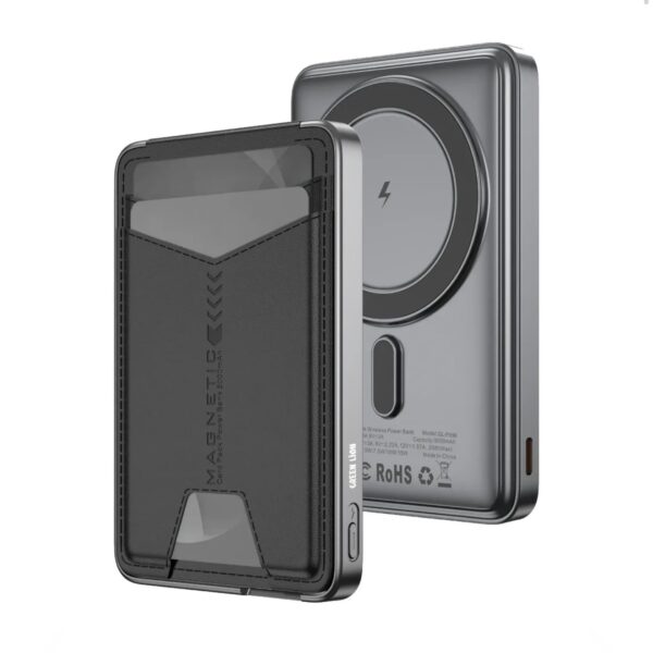 Green Lion Mag Mate 5000mAh Power Bank with Card Holder