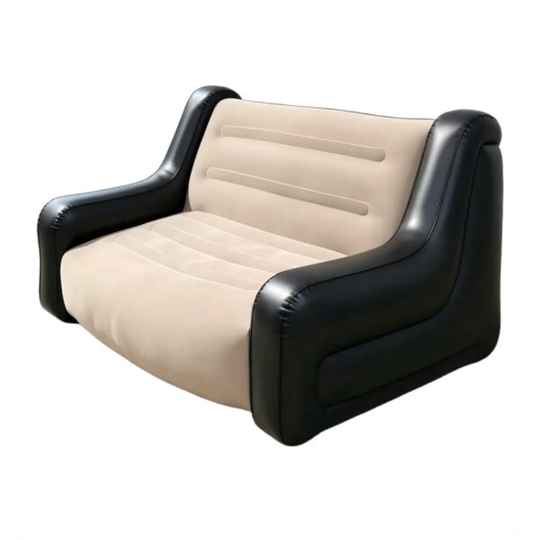 Green Lion Double Seater Inflatable Sofa - Beige