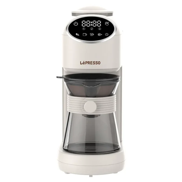 Lepresso Drip Lab Grind & Brew Automatic Coffee Machine - Beige
