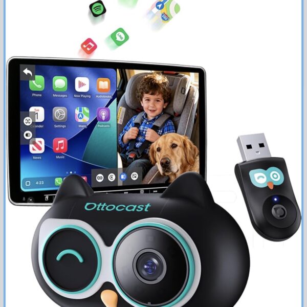 OTTOCAST Cabin Care Car Adapter with Baby Car Camera